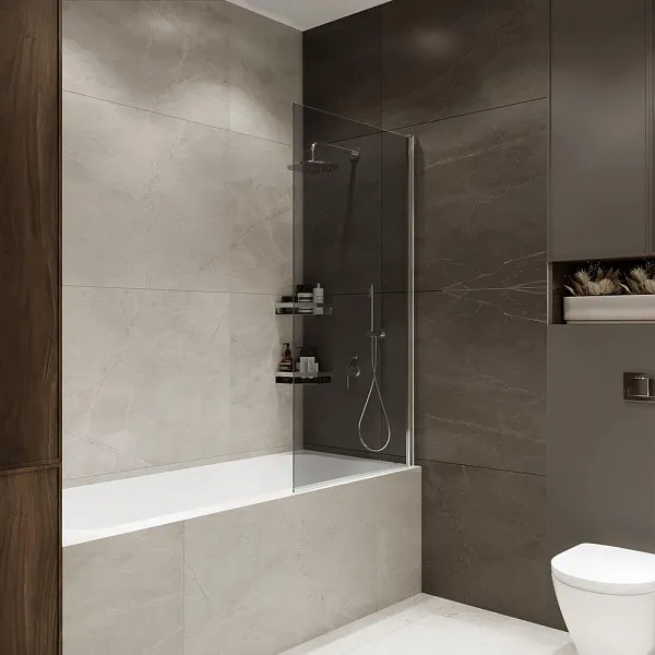 Шторка на ванну Terminus Ното 2CW150х70CT фото 4