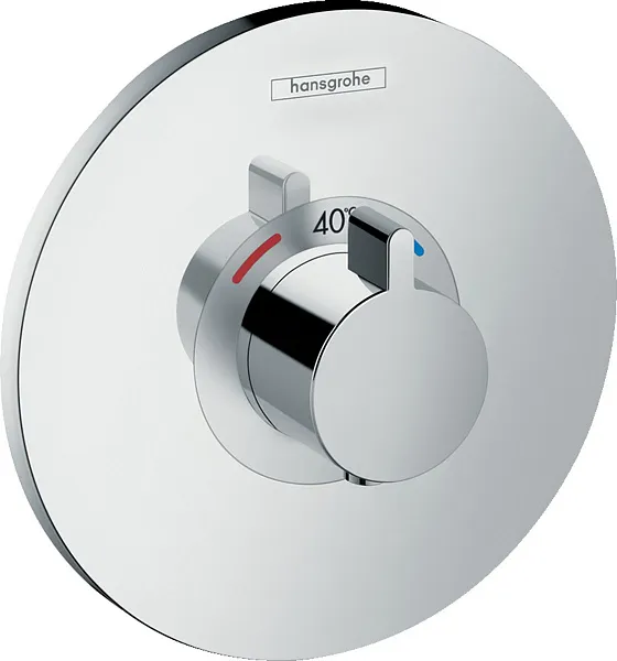Термостат Hansgrohe Ecostat S 15755000 для душа с внутренней частью фото 1