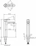 Смеситель BelBagno Crystal CRY-LMC-CRM для раковины фото 2
