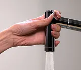 Смеситель Hansgrohe Metris M71 14820000 для кухонной мойки фото 4