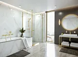 Смеситель Hansgrohe Ecostat 13114140 для ванны с душем фото 2