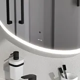 Зеркало AM.PM Func 80x80 M8FMOX0801WGS с подсветкой фото 5