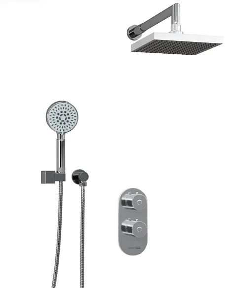Душевой комплект WasserKRAFT A16028 Thermo встраиваемый фото 1