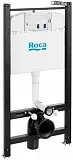 Унитаз безободковый с инсталляцией и кнопкой смыва Roca The Gap 893104100 фото 2