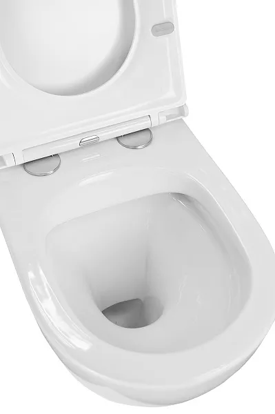 Унитаз Azario AZ-0046N подвесной безободковый с сиденьем микролифт фото 7