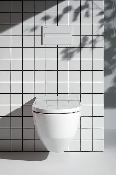 Унитаз Laufen Cleanet Navia 8.2060.1.400.000.1 подвесной безободковый с микролифтом и биде фото 11