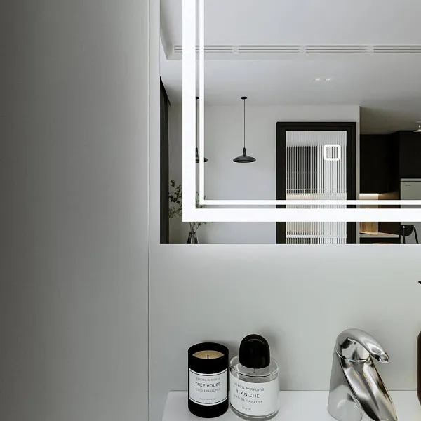 Зеркало Бриклаер Эстель-2 60х80 4627125414299 с подсветкой фото 7