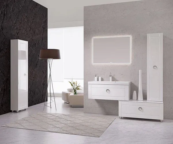 Зеркало Aqwella UM 80x65 UM0208 с подсветкой фото 6