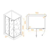 Душевой уголок RGW Stilvoll 353204029-110 фото 4