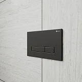 Кнопка смыва Point Меркурий PN44831BM черная матовая фото 3