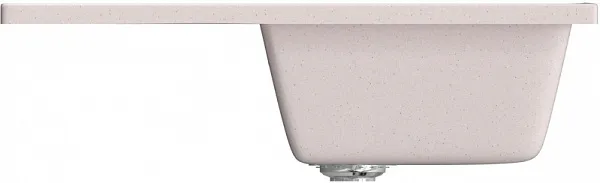 Кухонная мойка Mixline ML-GM19-311 Светло-розовая 525152 фото 2
