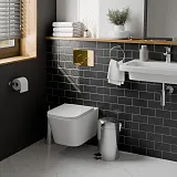 Система инсталляции Iberica Blanca Inox-O IB001.816 с клавишей смыва золото глянцевой и шумоизоляцией фото 3