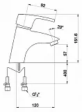 Смеситель Timo Beverly 0051F для раковины фото 3