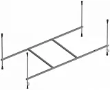 Монтажный набор для ванны Am.Pm Gem 150x70 W90A-150-070W-R фото 1