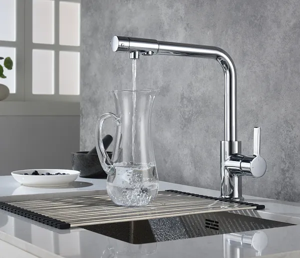 Смеситель для кухонной мойки TIMO Hette 1026/00F фото 3