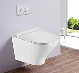 Унитаз Esbano Aster ESUPASTEW подвесной безободковый с микролифтом фото 2