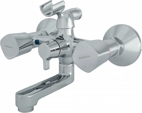 Смеситель Vidima Modern BA317AA для ванны с душем фото 1