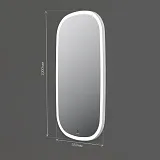 Зеркало AM.PM Func 55x100 M8FMOX0551WGH с подсветкой фото 9