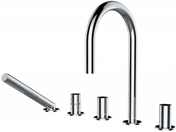 Смеситель Laufen Kartell by Laufen 3.2233.5.004.282.1 на борт ванны фото 1