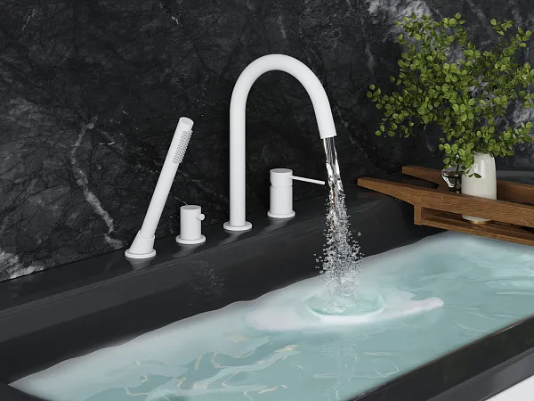 Смеситель на борт ванны TIMO Saona 2320/16Y фото 3