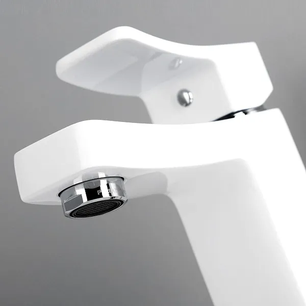 Смеситель WasserKRAFT Aller WHITE 1063W для раковины фото 2