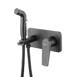 Гигиенический душ Lemark Bronx LM3720BL  со смесителем фото 1