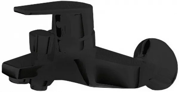 Смеситель Bravat Line Black F65299BM-B-RUS для ванны с душем фото 2