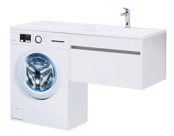 Тумба с раковиной Aquanet Токио 130 239218 подвесная фото 4