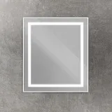 Зеркало BelBagno Kraft 70x80 SPC-KRAFT-700-800-SENS-AL с подсветкой фото 2