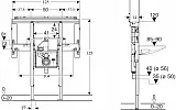 Инсталляция для раковины Geberit Duofix 111.084.00.1 фото 2