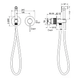 Гигиенический душ TIMO Saona 2339/17SM фото 2