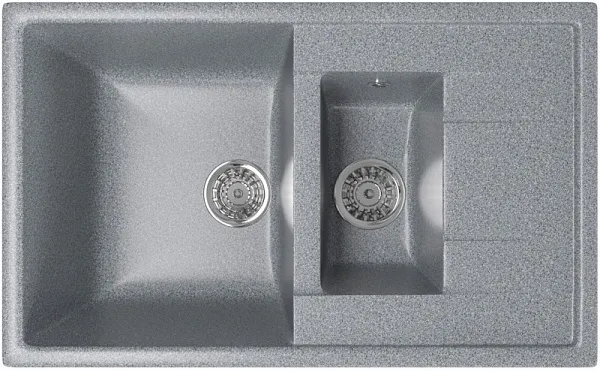 Кухонная мойка Mixline ML-GM22-309 Темно-серая 525179 фото 3
