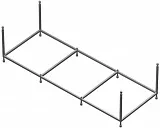 Каркас для ванны Am.Pm Inspire 170x75 W5AA-170-075W-R64 фото 1