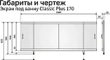 Экран фронтальный Alavann Classic Plus 170 см ALV1018001 фото 4