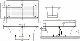 Квариловая ванна Villeroy & Boch Squaro Edge12 190x90 UBQ190SQE2DV-01 фото 4