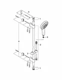 Душевой гарнитур Grohe Power&Soul Cosmopolitan 130 27734000 фото 5