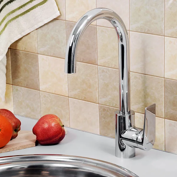 Смеситель WasserKRAFT Lopau 3207 для кухонной мойки фото 2