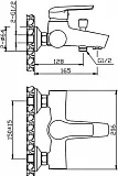 Комплект смесителей Orange M54-311gr 5 в 1 фото 6