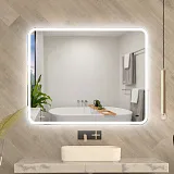 Зеркало Mixline Турин-2 80x100 4610259063600 с подсветкой фото 5