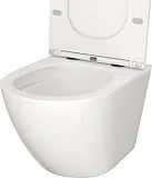 Унитаз подвесной Teymi Milana Vortex W00079 подвесной безободковый с микролифтом фото 7