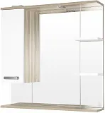 Зеркало Style Line Ориноко 80x83 ЛС-00000637 левое с полочкой и подсветкой фото 1
