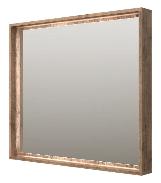 Зеркало Brevita Dallas 90x80 DAL-02090-074 с подсветкой фото 1