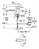 Смеситель Grohe Eurostyle 33565001 для биде фото 2