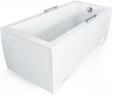 Фронтальный и боковой экран для ванны Besco Modern 120 см OAM-12O-MO фото 2