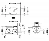 Унитаз Duravit Happy D.2 2222090000 подвесной безободковый фото 4