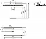 Раковина Ideal Standard Conca 100 см T3693V1 фото 8