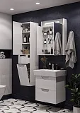 Шкаф-пенал Акватон Сильва 32x150 см светлое дерево 1A215603SIW7L левый фото 5