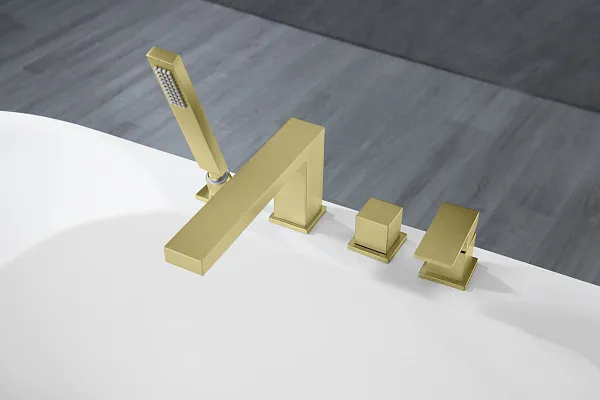 Смеситель на борт ванны TIMO Selene 2130/17Y фото 3