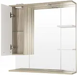 Зеркало Style Line Ориноко 80x83 ЛС-00000637 левое с полочкой и подсветкой фото 2