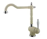 Смеситель для кухонной мойки TIMO Morea 2406F champagne фото 1